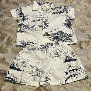 Infant Hawaii short set brand new